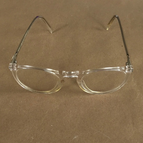 Warby Parker Haskell 500 Eyeglass Frames - Clear - Picture 1 of 4